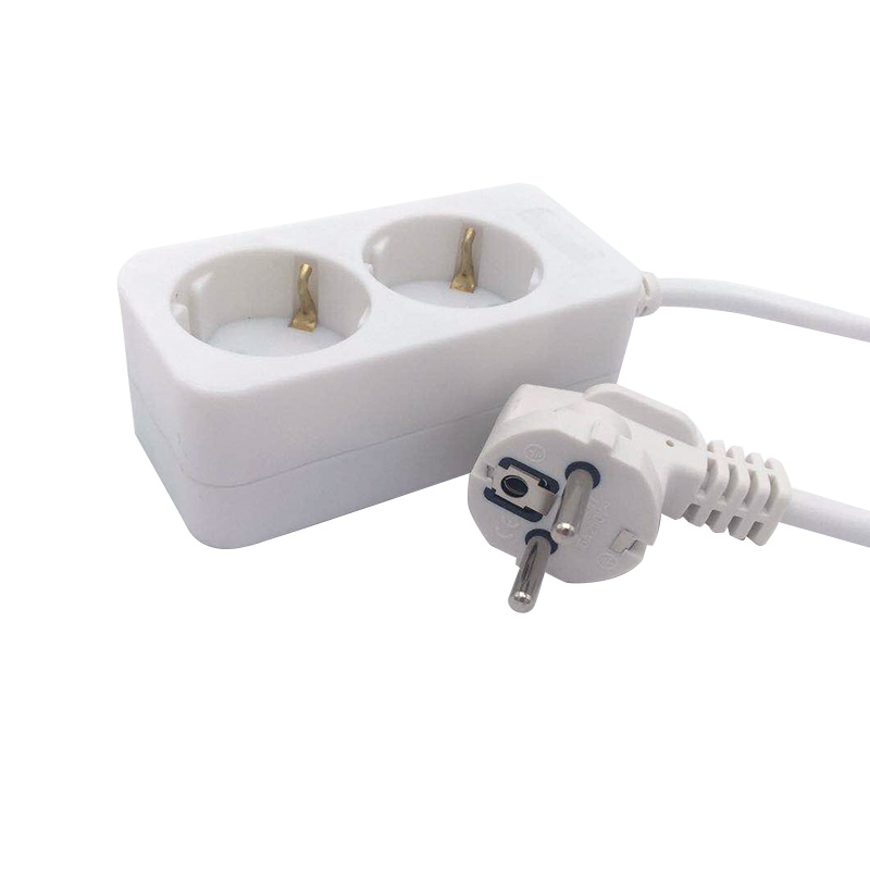 Anti-oxidation 2 forretninger EU Standard Socket uden switch Anti-oxidation 2 forretninger EU Standard Socket uden switch