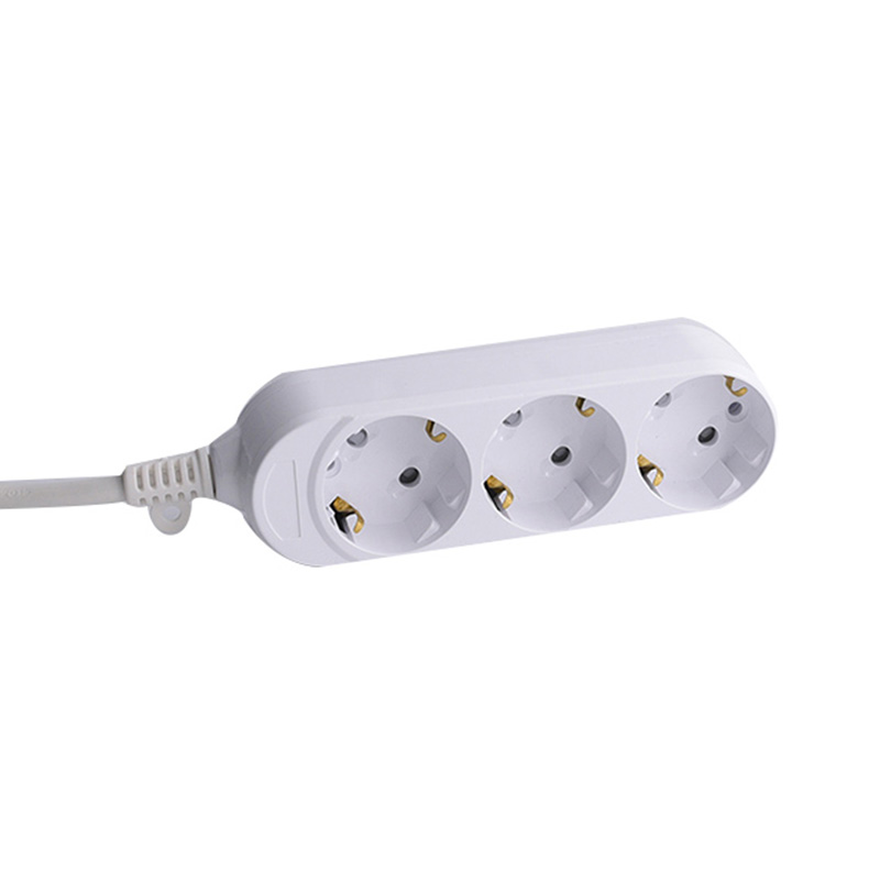 220V-250V 3 forretninger EU Standard Socket uden switch